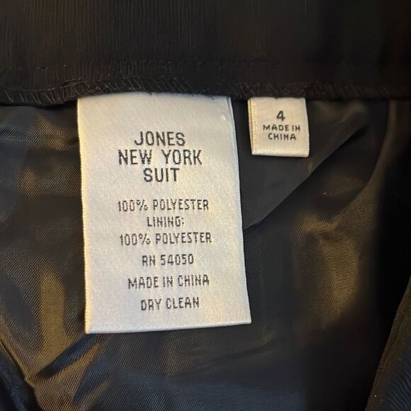 Jones‎ New York size 4 dress lined pants (1997) - Picture 3 of 3